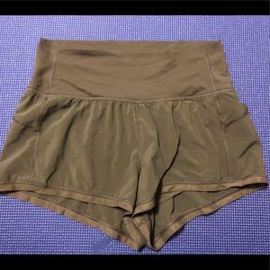 Gray lululemon shorts